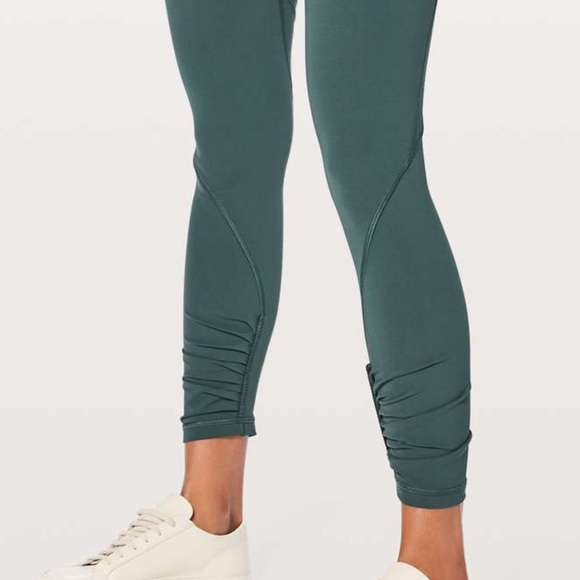 NWT Lululemon Play Off The Pleats TLSH Teal Sz 8 - Picture 3 of 7